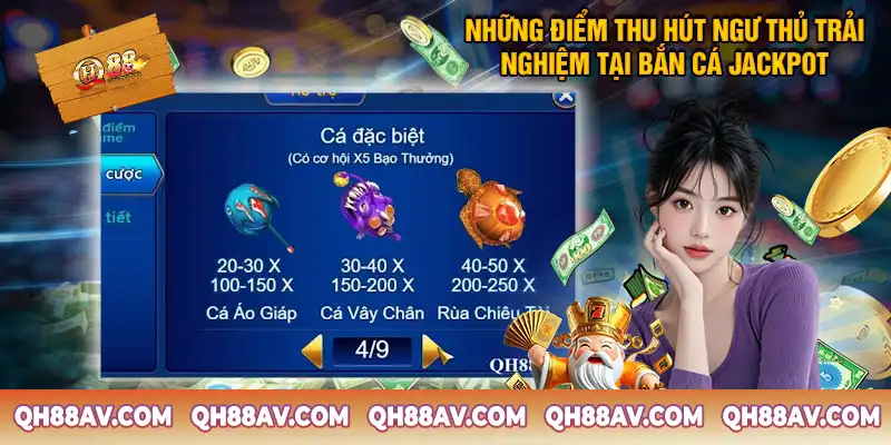 Những Điểm Thu Hút Ngư Thủ Trải Nghiệm Tại Bắn Cá Jackpot Những Điểm Thu Hút Ngư Thủ Trải Nghiệm Tại Bắn Cá Jackpot