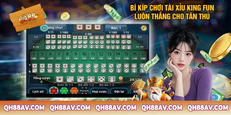 Bí Kíp Chơi Tài Xỉu King Fun Luôn Thắng Cho Tân Thủ Bí Kíp Chơi Tài Xỉu King Fun Luôn Thắng Cho Tân Thủ