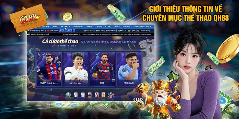 Giới thiệu thông tin về chuyên mục thể thao QH88